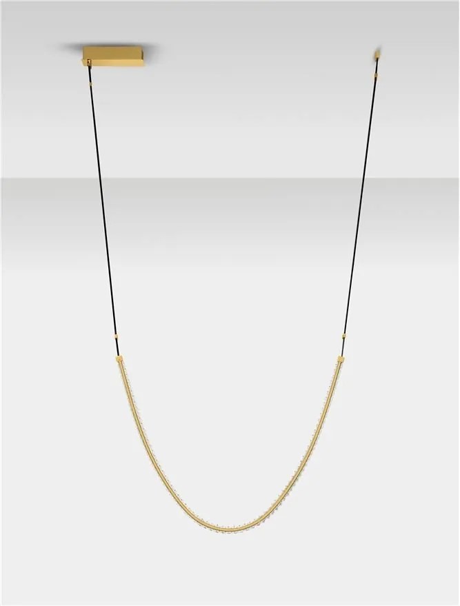 Lustra LED suspendata design elegant LAZURA