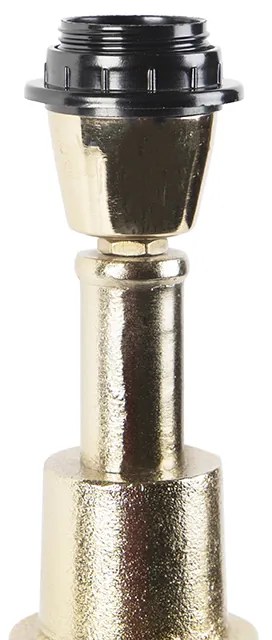 Lampă de masă Art Deco aurie fără abajur - Diverso