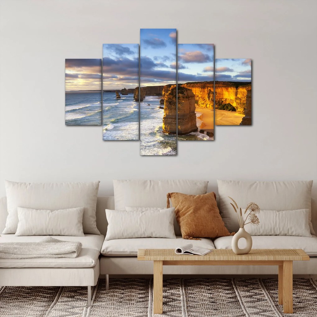 Tablou cu stâncile marine (150x105 cm)
