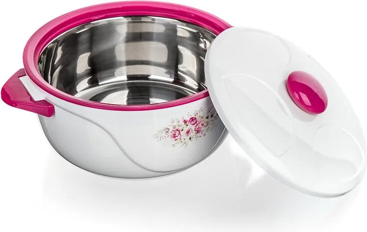 Bol termo cu capac TRANDAFIR 3,5 l