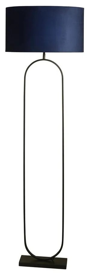 Lampadar/Lampa de podea decorativa Modish negru/navy