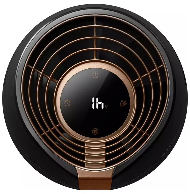 Umidificator Philips HU3918/10, Până la 45 m2, 300 ml/h, 3 l, 3 trepte, Nanocloud, Afișaj LED, Mod de noapte, Negru