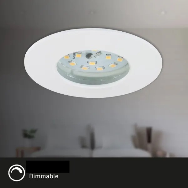 SET 3x corp de iluminat LED încastrat pentru baie Briloner 7231-036 LED/5,5W/230V IP44