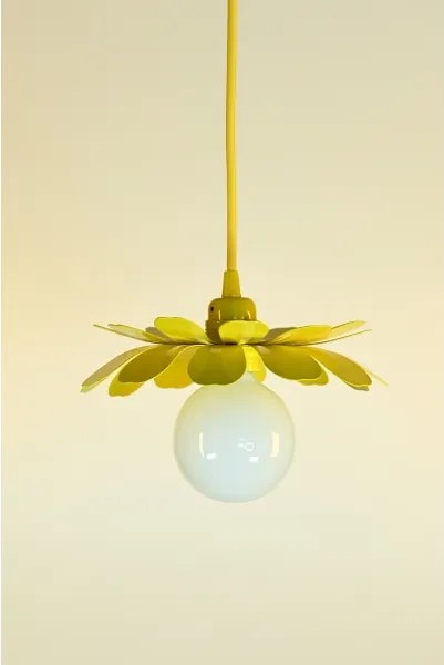 Bohemia-Design - Lustru suspendat pe cablu 1xE27/60W/230V galben