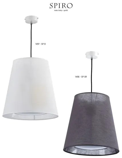 Jupiter 1497 - Lustra SPIRO 1xE27/60W/230V