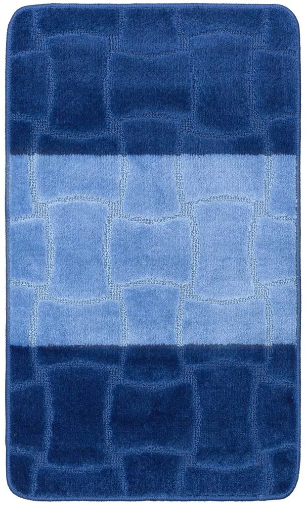 Set 2 Covoras baie Sariyer 2582 D. Blue, 60x100 cm, 50x60 cm