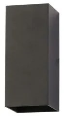 Searchlight 24126BK - Aplica de perete DON 2xGU10/10W/230V neagră