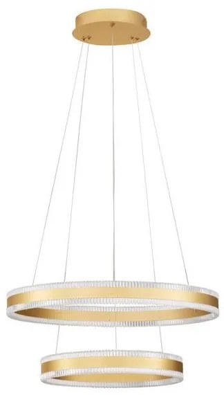 Lustra suspendata LED design circular Alaro 60cm NVL-9019727
