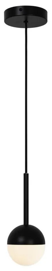 Nordlux - Pendul pe cablu CONTINA 1xG9/5W/230V negru