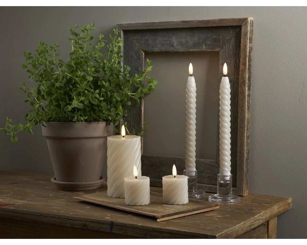 Lumânare LED (înălțime 15 cm) Flamme Swirl – Star Trading