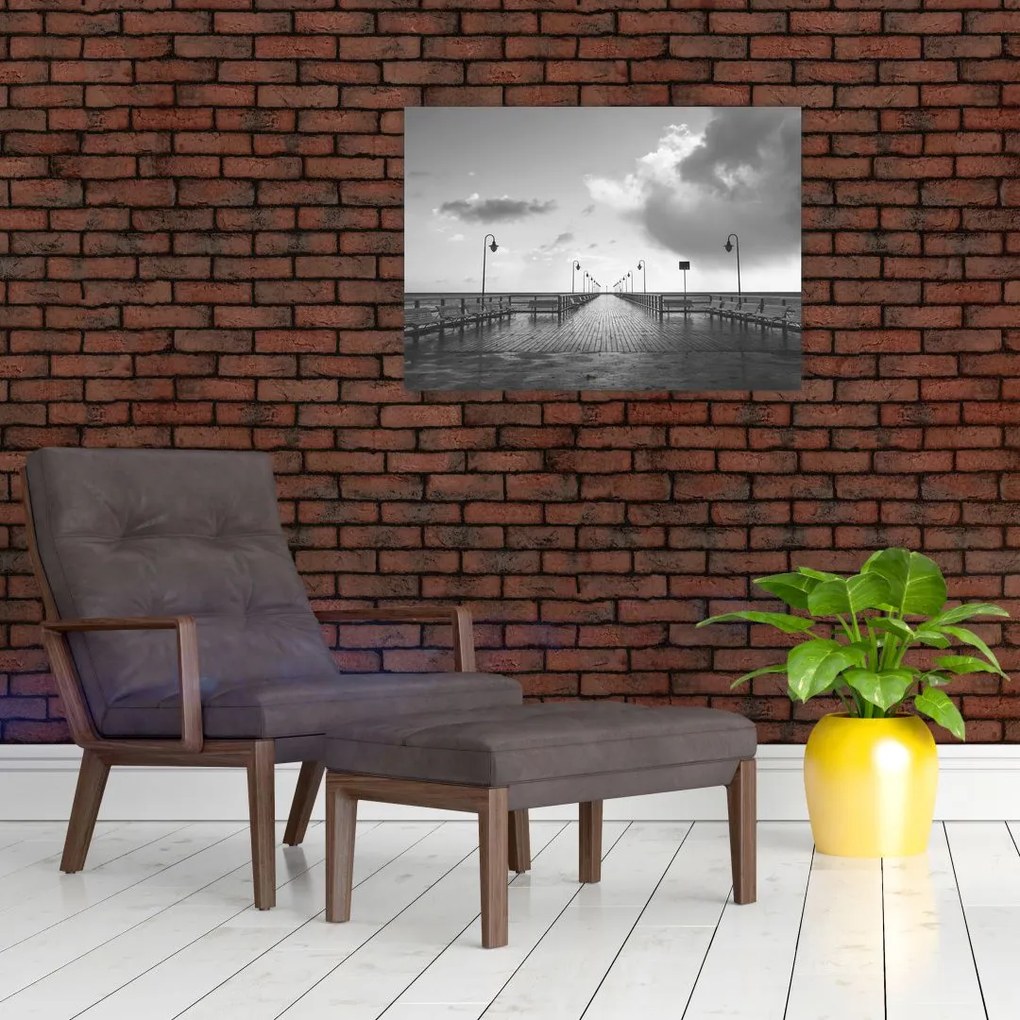 Tablou - Promenada la mal (70x50 cm)