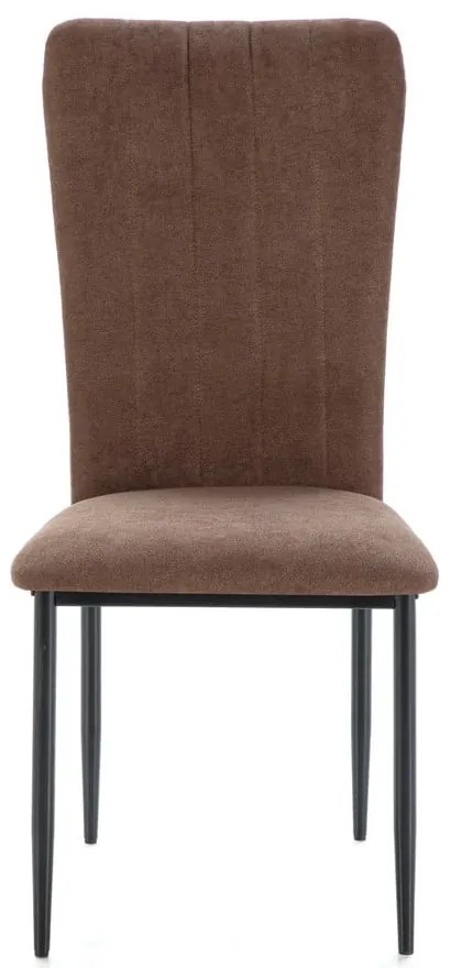 Scaune de dining maro 4 buc. Holly – Marckeric