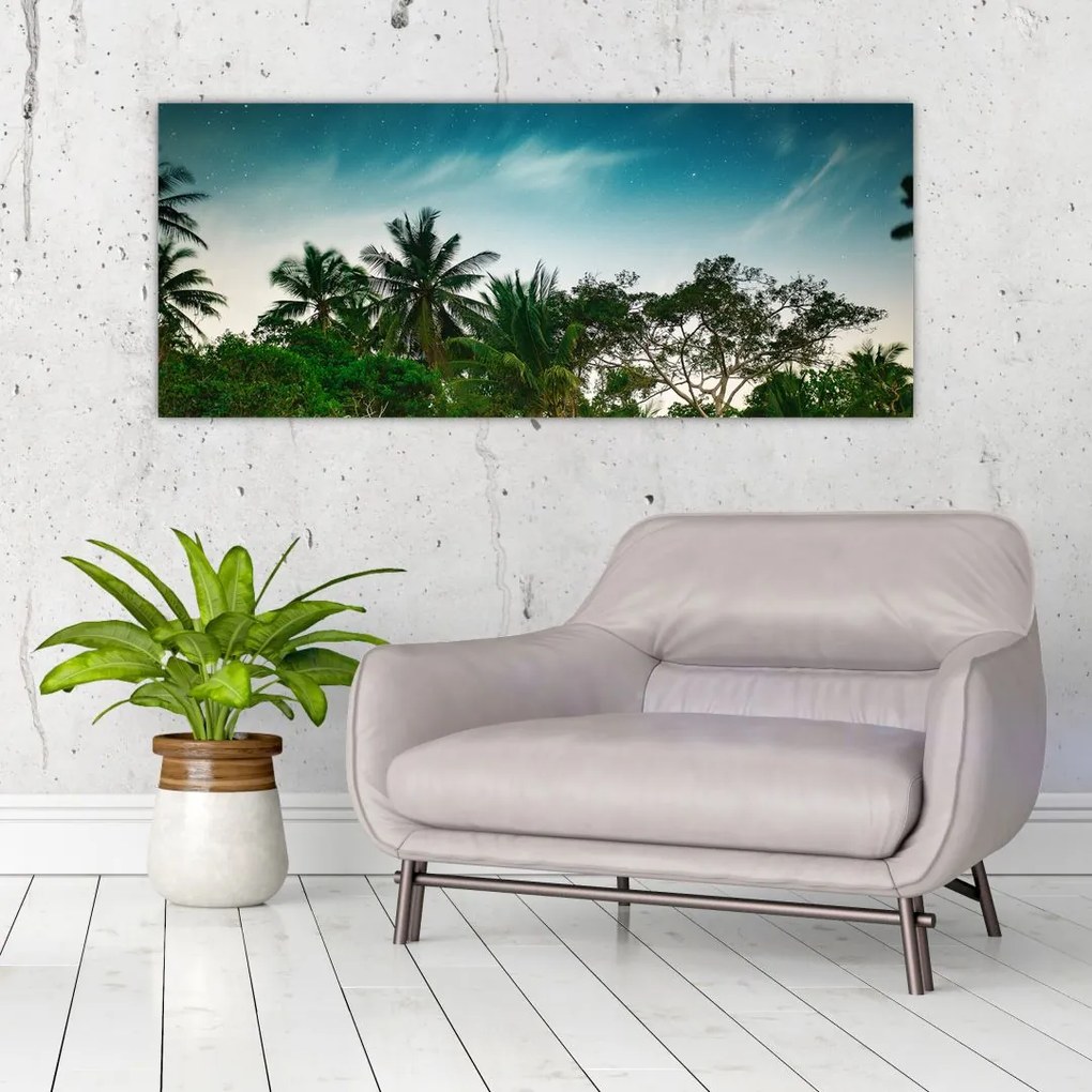 Tablou - palmierii (120x50 cm)