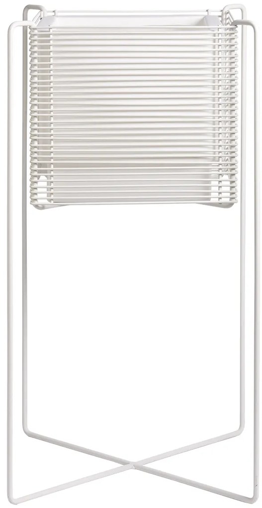 Ghiveci quadrat cu auto-irrigare, châch, ZEN, mai multe variante- Hobby Flower Culoare: albume
