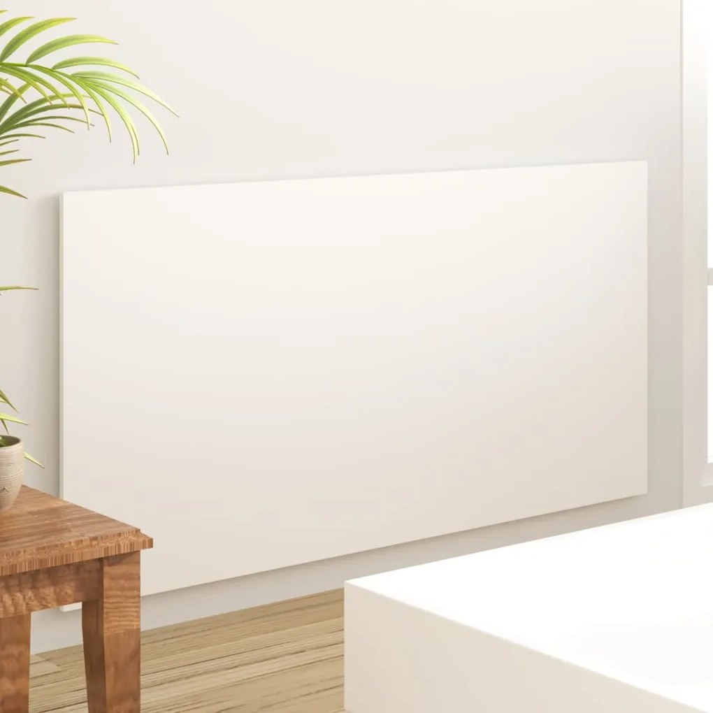 Tablie de pat, alb, 160x1,5x80 cm, lemn prelucrat Alb, 1