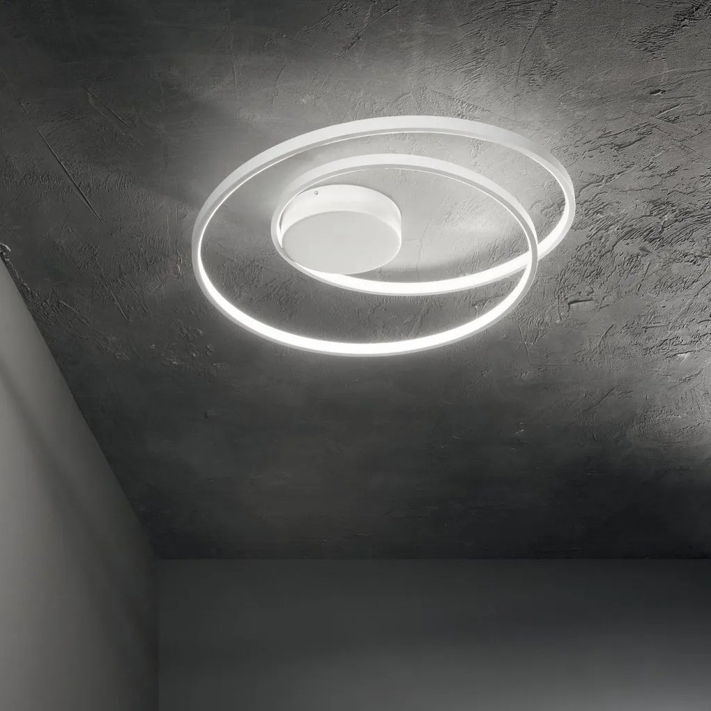 Lustra LED aplicata design circular Oz pl d60 on-off 4000k alama