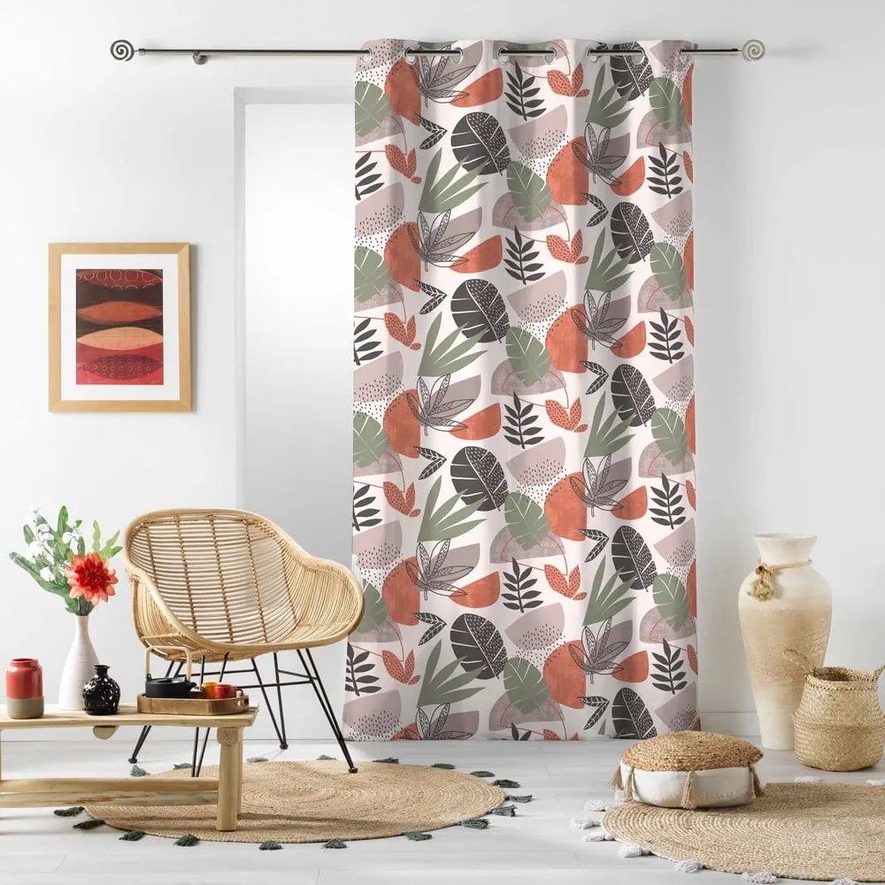 Draperie din bumbac 140x240 cm Bianca – douceur d'intérieur
