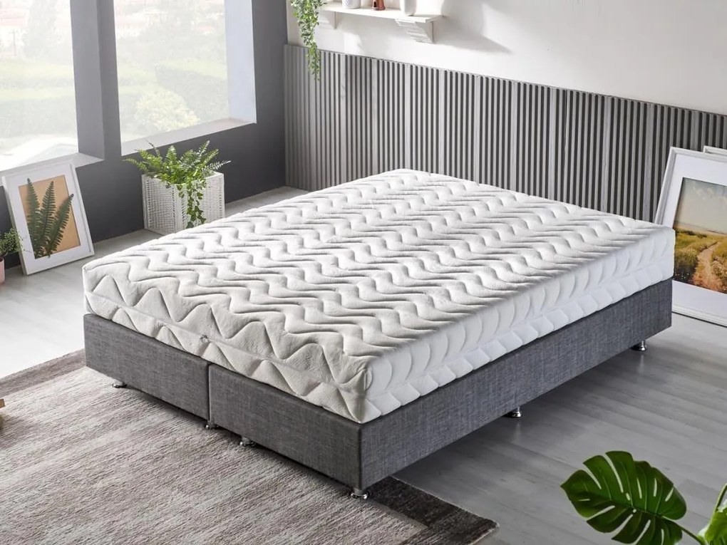 Saltea cu arcuri individuale Nixon 200x160 cm (T3). 1101474