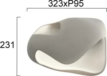 Aplica de perete DEBBY 1xG9/8W/230V gri