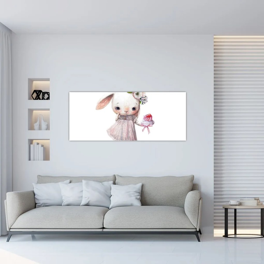 Tablou - Animăluț în acuarelă N⁰1 (120x50 cm)