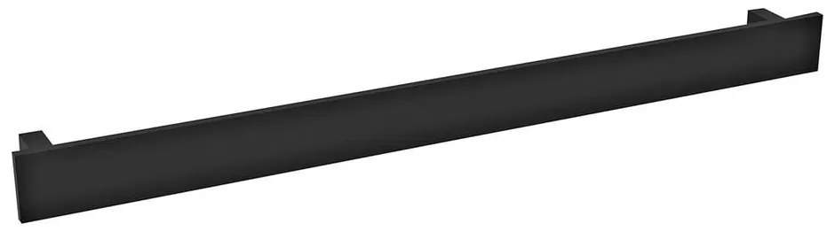 Suport pentru prosoape negru mat de montat pe perete Patron – Sapho