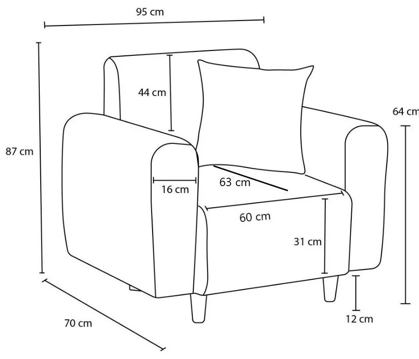 Fotoliu Noyalepo L (gri + Nuc). 1106531
