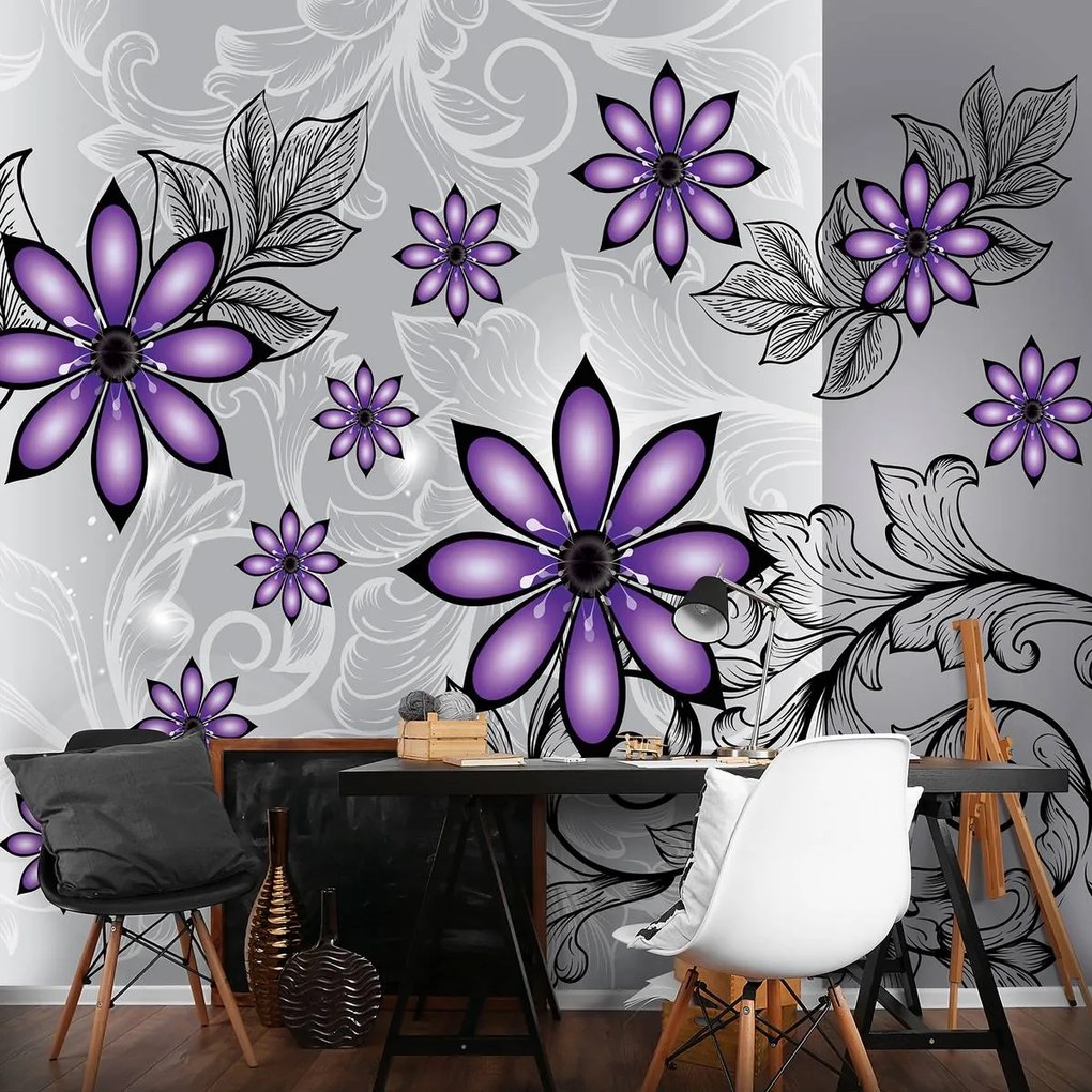 Fototapet - Flori (254x184 cm)