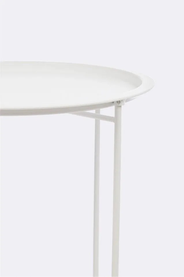 Măsuță de grădină rotundă din oțel ø 46 cm Austin – Bizzotto