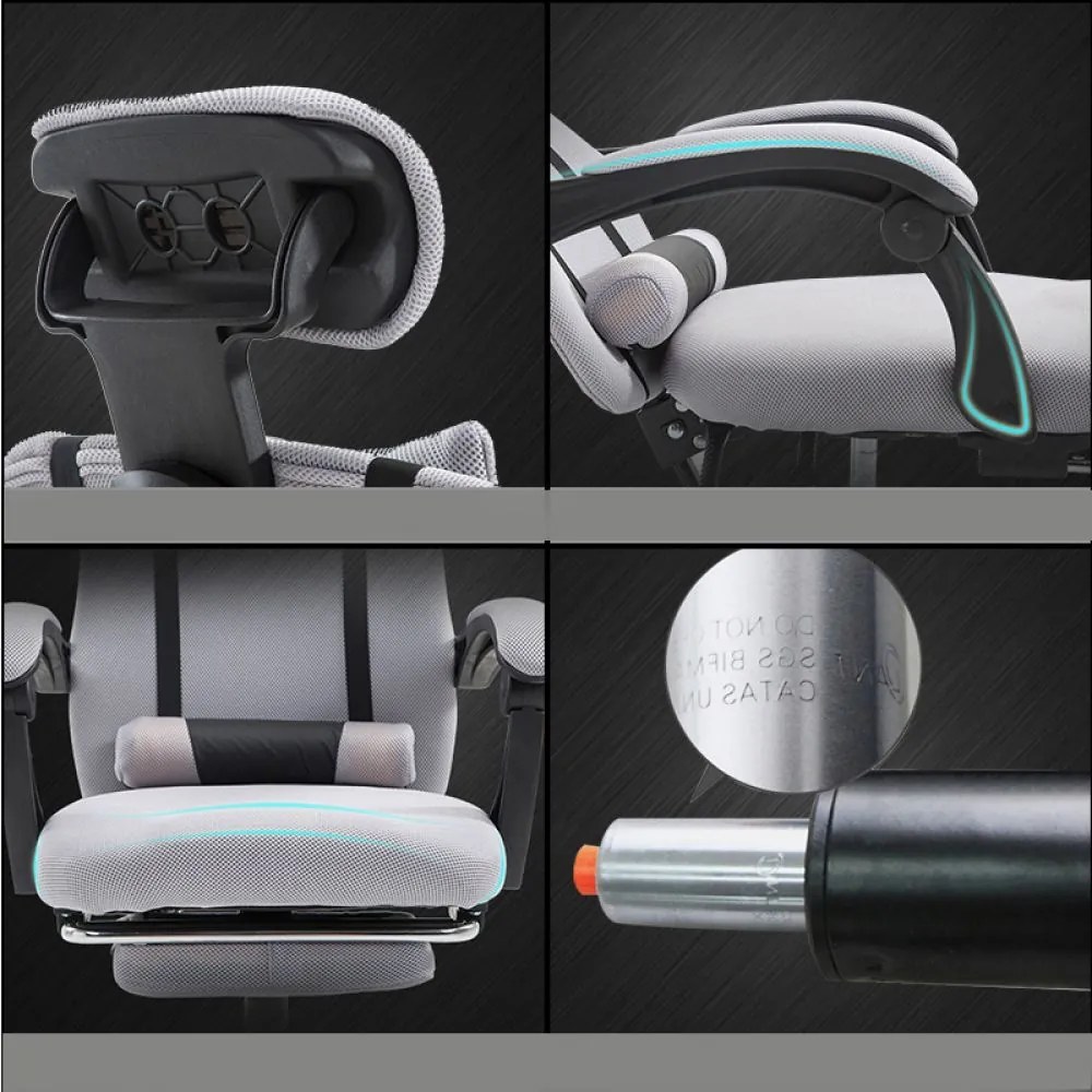 RESIGILAT- Scaun birou SIB 8037, Gri