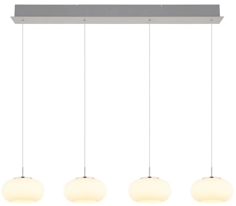 Lustra suspendata cu 4 pendule LED QUINTARA