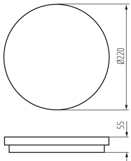 Corp de iluminat LED de exterior cu senzor BENO LED/24W/230V 4000K IP54 Kanlux 33345