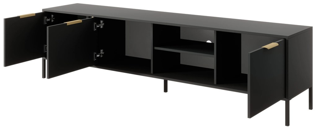 Stel multifunctional antracit LARS 203 3D RTV