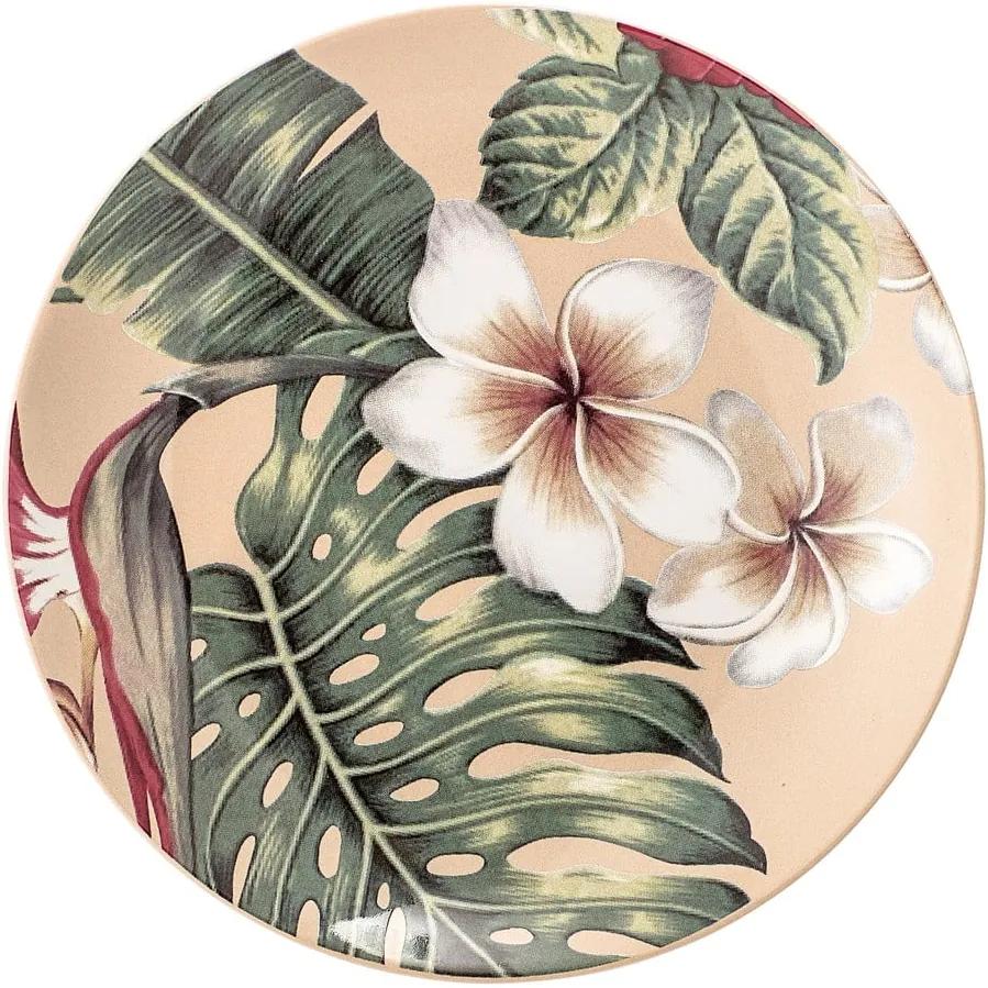 Farfurie din ceramică Bloomingville Aruba Jungle, ⌀ 20 cm