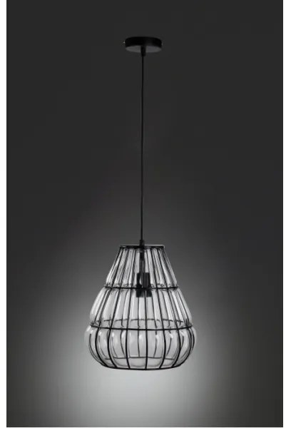 Lustră pe cablu BANKS 1xE27/40W/230V Wofi 6404.01.10.9000