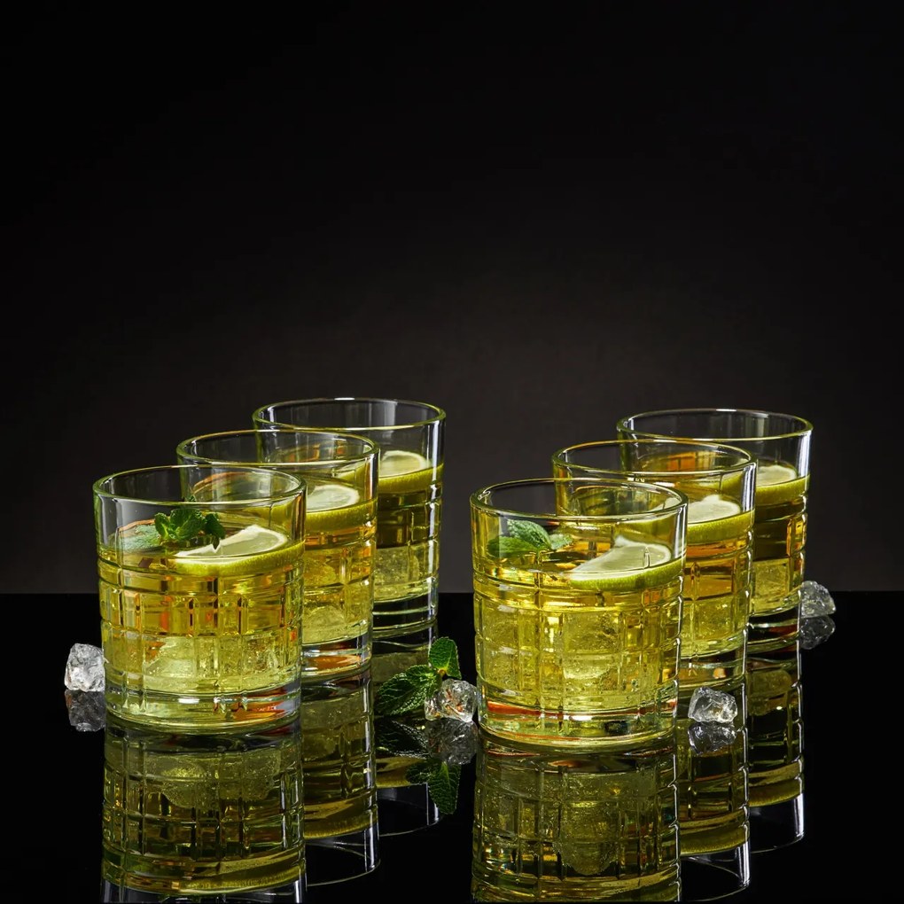 Set 6 pahare whisky 325ml, Jack