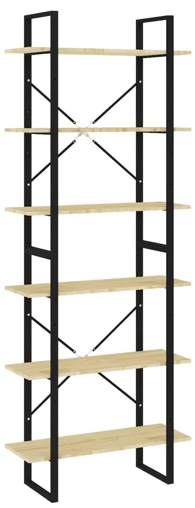 806542 vidaXL Dulap înalt, 80x30x210 cm, lemn masiv de pin
