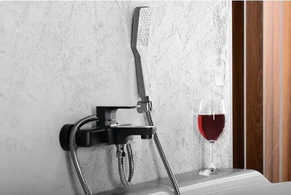 Sapho - Duș de mână cu sistem autocurățare, crom lucios