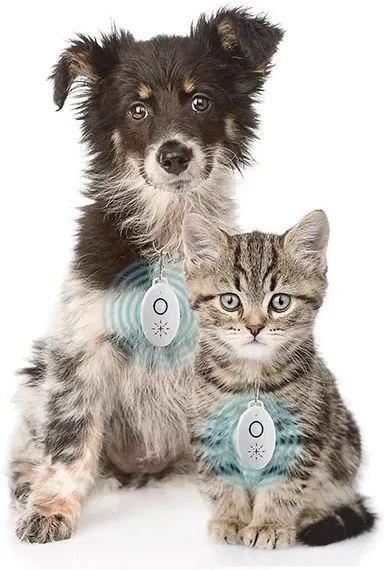 Aparat împotriva paraziților, reîncărcabil cu ultrasunete pentru animale de companie PetRep - Innova