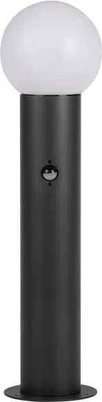 Kanlux 46086-Lampă de exterior cu senzor STONO 1xE27/15W/230V 80 cm IP65 antracit