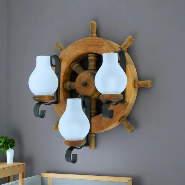 Aplică Brilagi TIMONA 3xE14/40W/230V fag