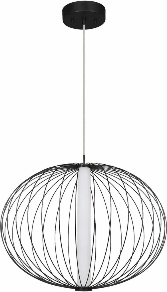 Light Prestige Treviso lampă suspendată 1x18 W negru LP-798/1PSBK