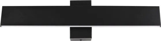 Aplica LED de perete BERNADETTA, 10 W, 230 V, 4000 K, neagră