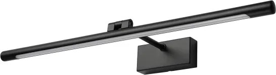 Lampă LED pentru oglindă de baie MIRROR, 8W/230V, 4000K, IP44, 60 cm, negru