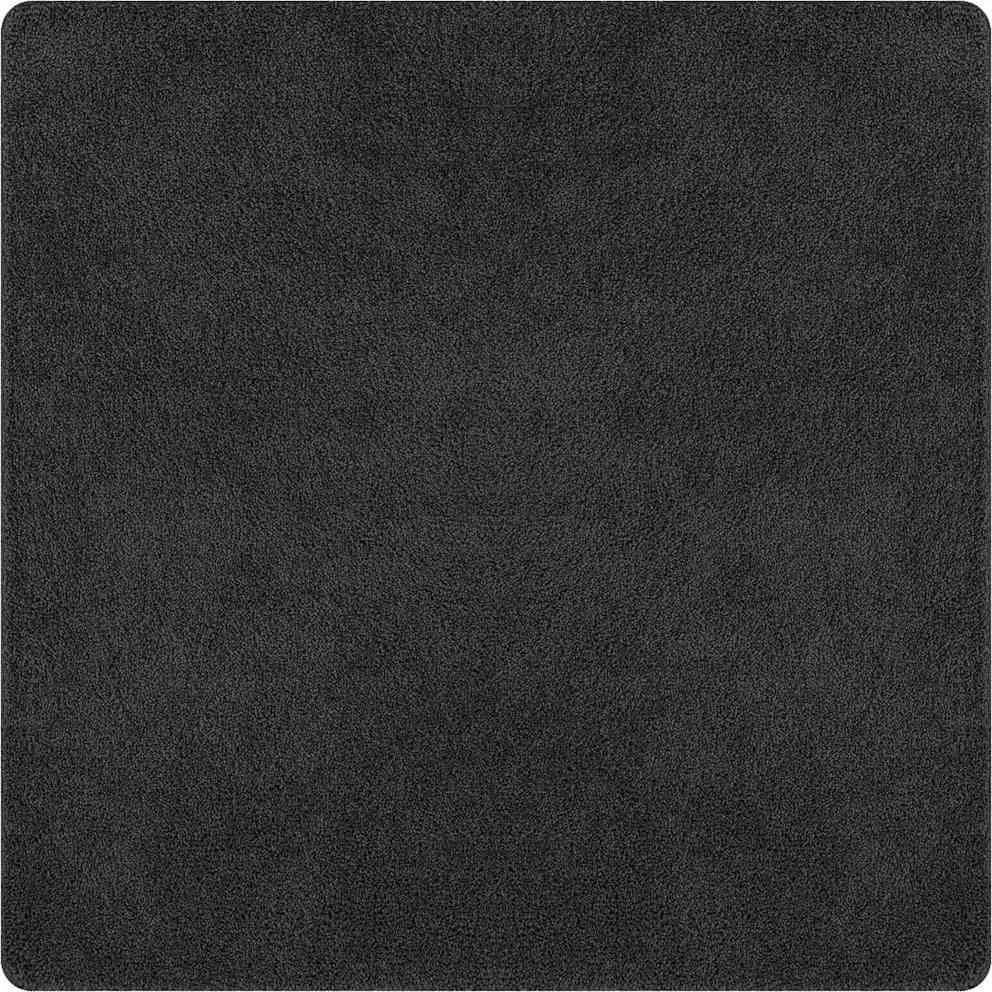 vidaXL Covor Shaggy Antiderapant Gri închis 200 x 200 cm PP