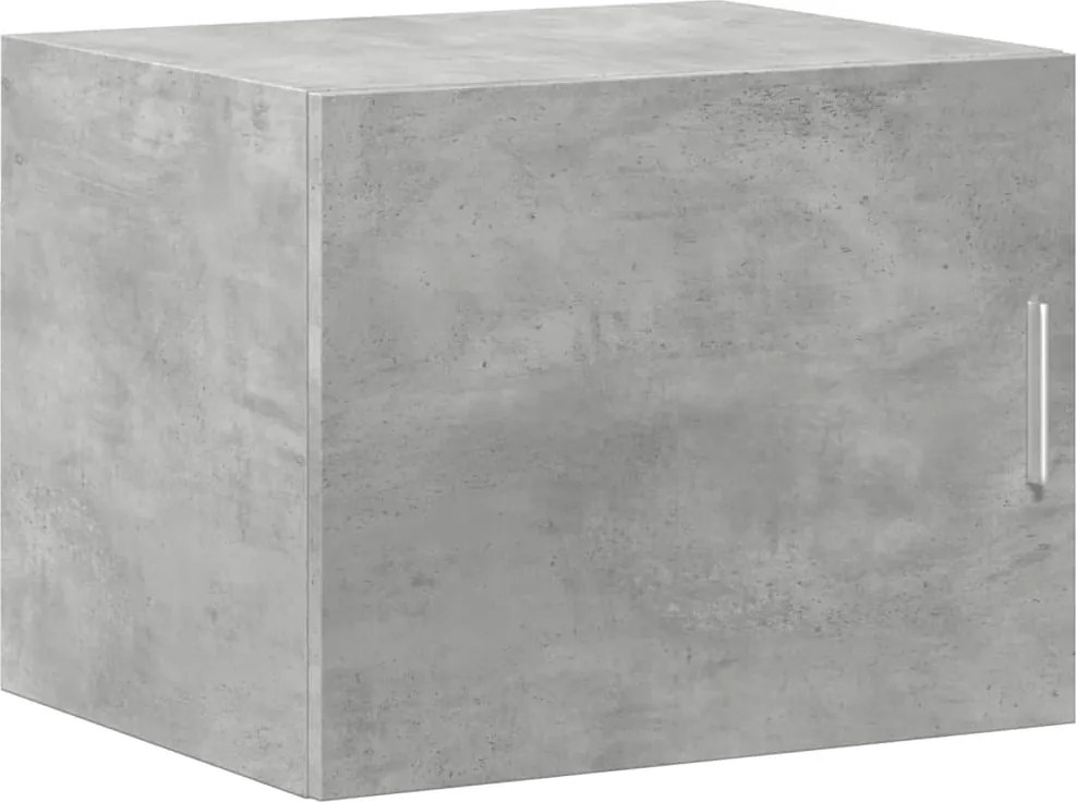 vidaXL Dulap de perete, gri beton, 50x42,5x40 cm, lemn prelucrat