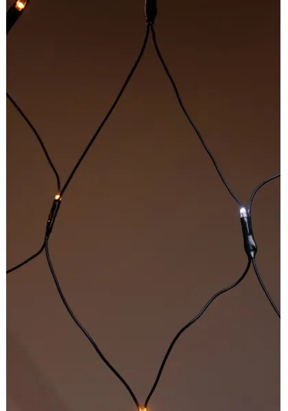 Perdea LED de Crăciun de exterior NET 240xLED/7,2W/230V 1,5x2 m IP44 alb cald