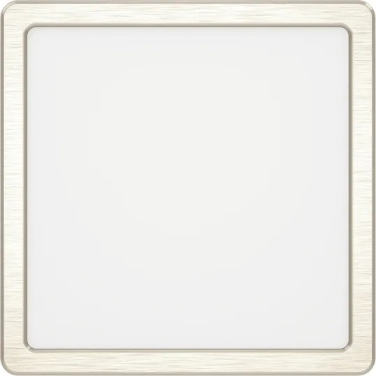 Eglo 901321 - Plafonieră LED FUEVA, 10,5W/230V, 2700/4000/6500K, 22x22 cm, crom