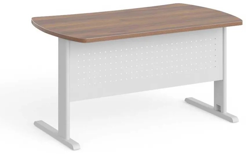 Masa de birou Manager 140 x 85 cm, nuca warmia