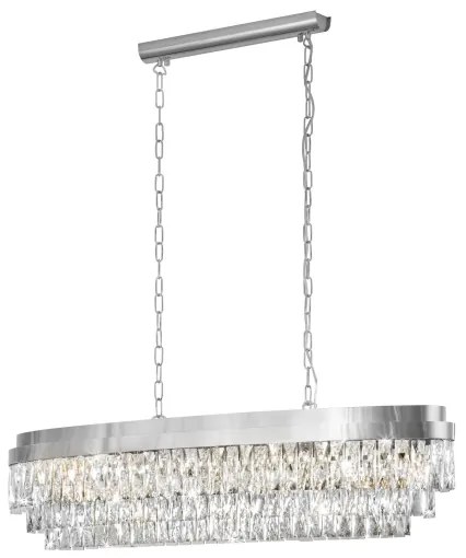 Lustră pe lanț VALPARAISO 13xE14/40W/230V crom lucios Eglo 39495