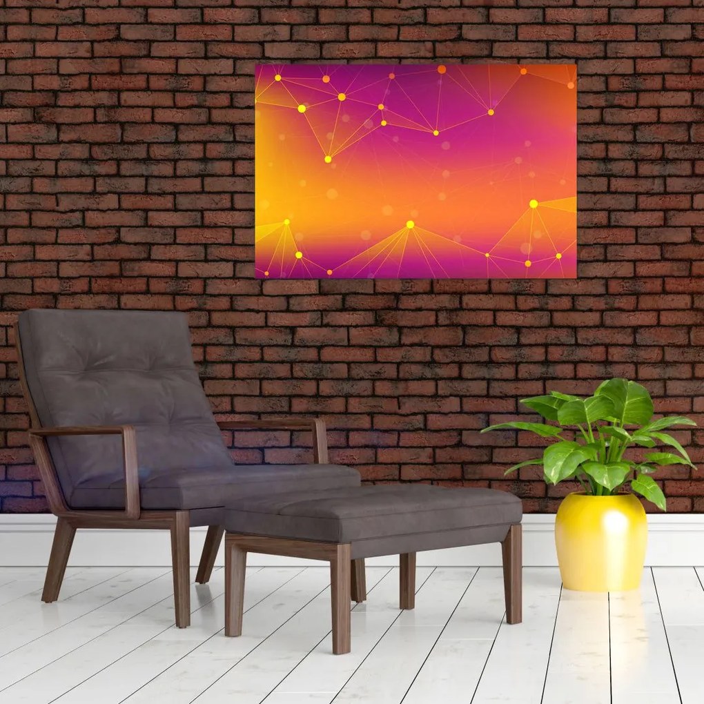 Tabloul modern colorat (90x60 cm)